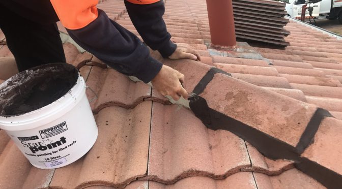 Residential roof restoration